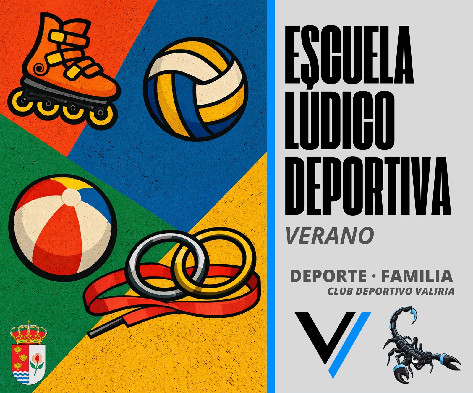 Escuela Lúdico-Deportiva de Verano, Club Deportivo Valiria, Vegas del Genil