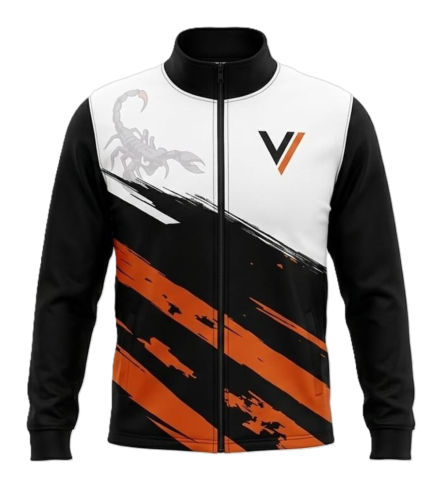 Chaqueta técnica naranja Valiria patinaje