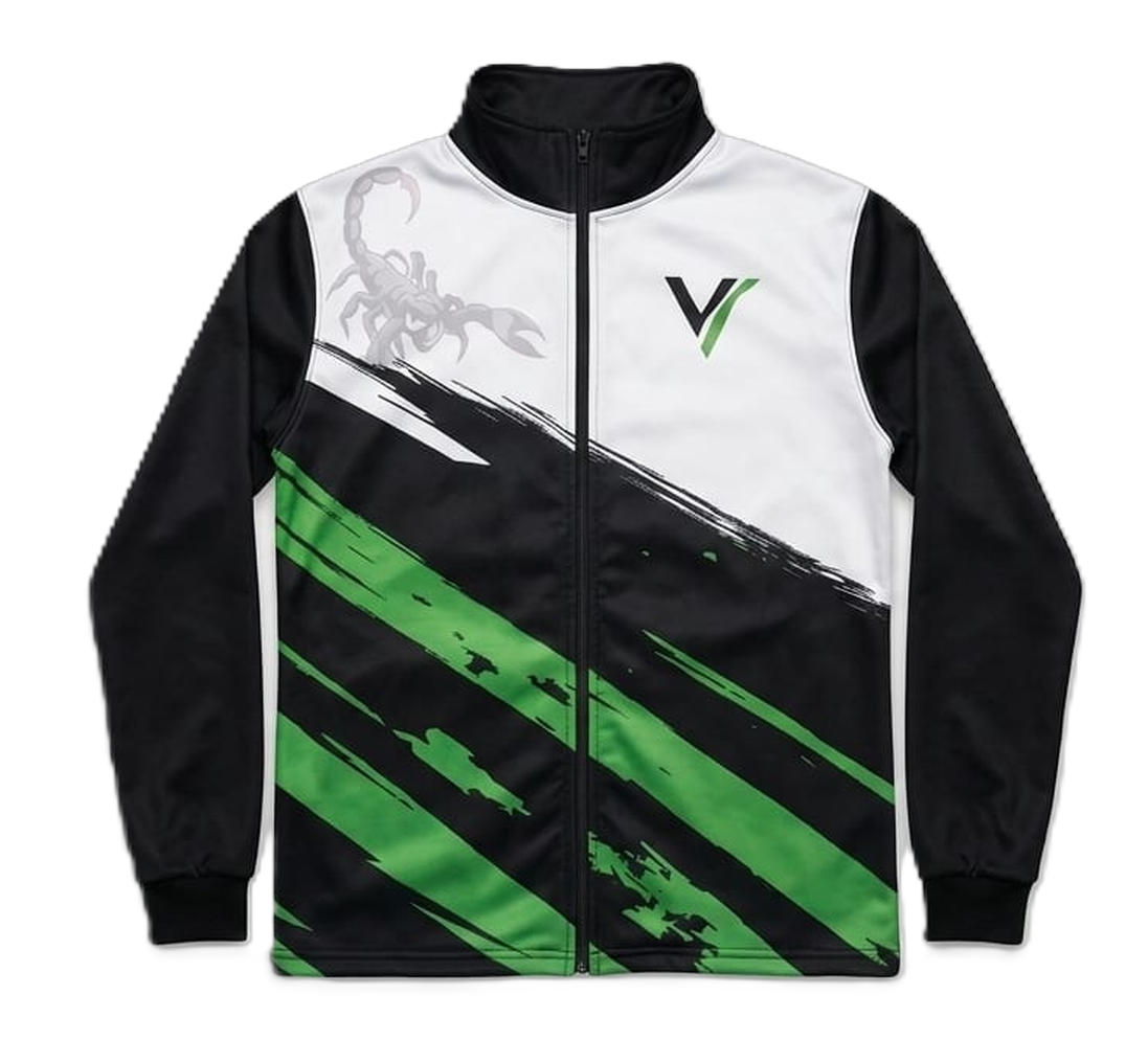 Chaqueta técnica verde Valiria pádel